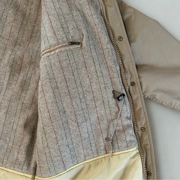 Vintage Woolrich Coat Wool Lined Insulated Men’s Large Utility Chore Jacket Men - Picture 4 of 11